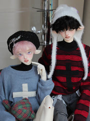 WonderlandDoll Fluffy sheep&human 1/3 head+68body2.0 full set bjd