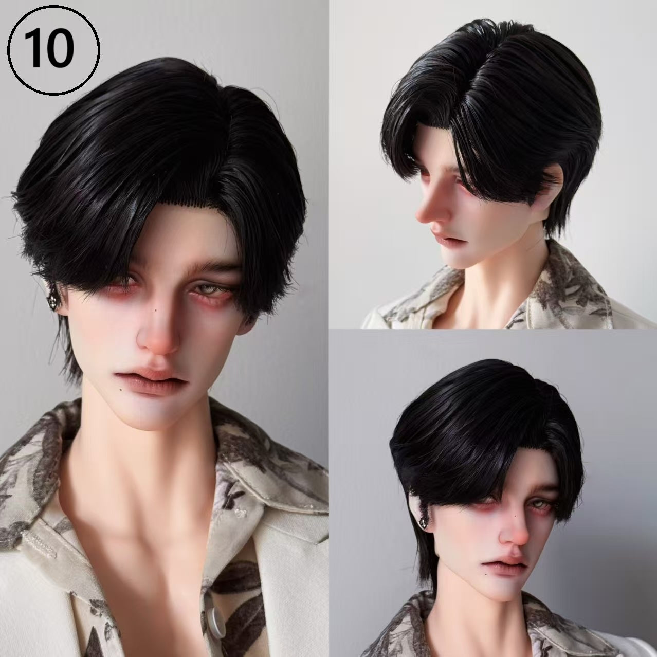XingXi 70 & 75cm uncle BJD wig
