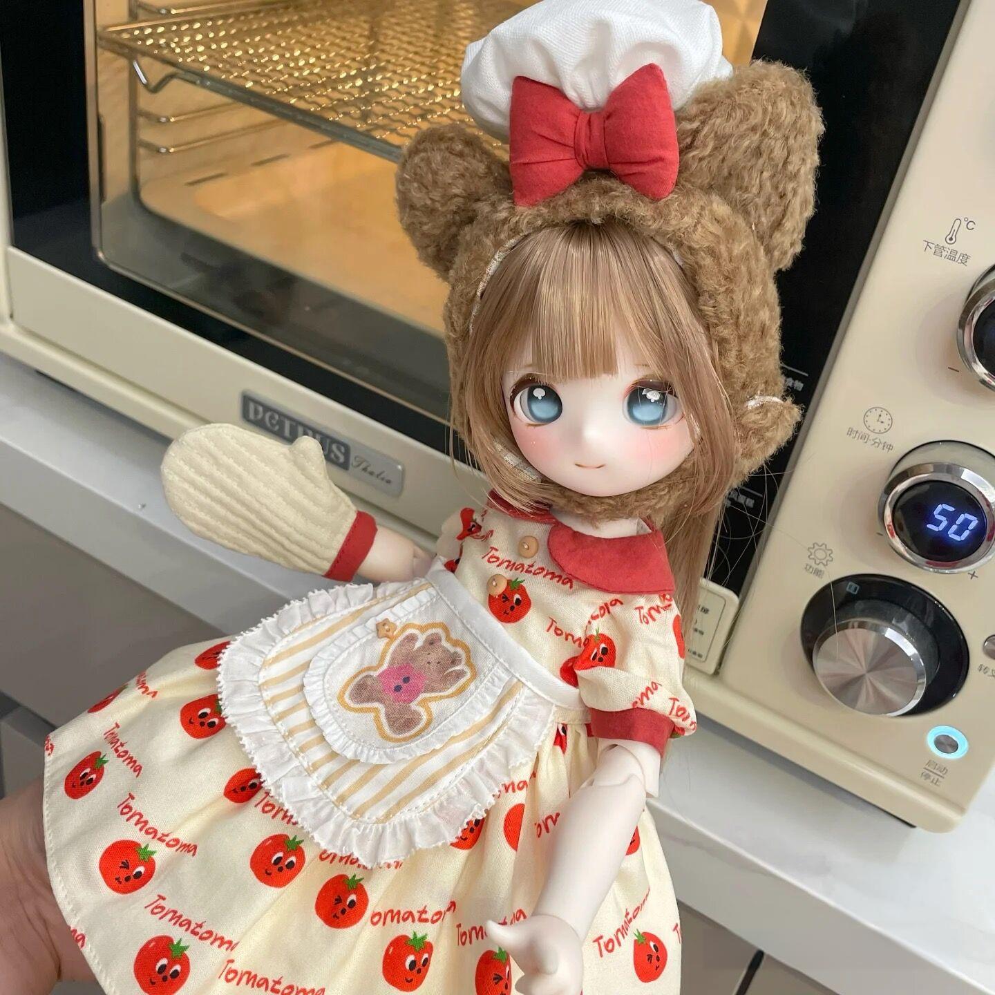 BeiBeiDoll 1/4 BJD clothing Tomato Chef