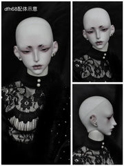 FLAME Growth head [new version] for 68cm  uncle bjd