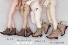 Childhood Lace-up Crinkled Boots For 1/6 BJD Doll丨Blythe丨OB24丨OB22