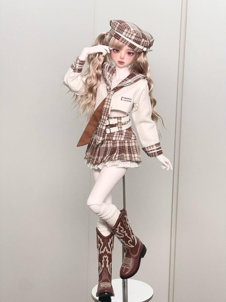 Cute Studio Swamp Tribe Cowboy Boots/Hat For 1/4 BJD Doll - DollSpherebjd