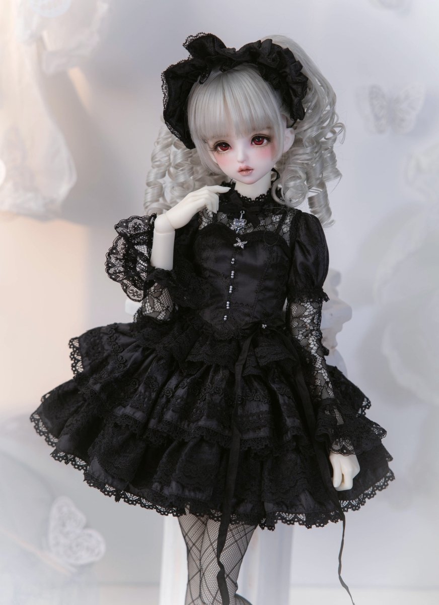 DollWorkShop Moon Hidden Witch 1/3 & 1/4 BJD Clothing Skirt Gothic Style SDGR - DollSpherebjd