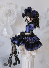 DollWorkShop Moon Hidden Witch 1/3 & 1/4 BJD Clothing Skirt Gothic Style SDGR - DollSpherebjd