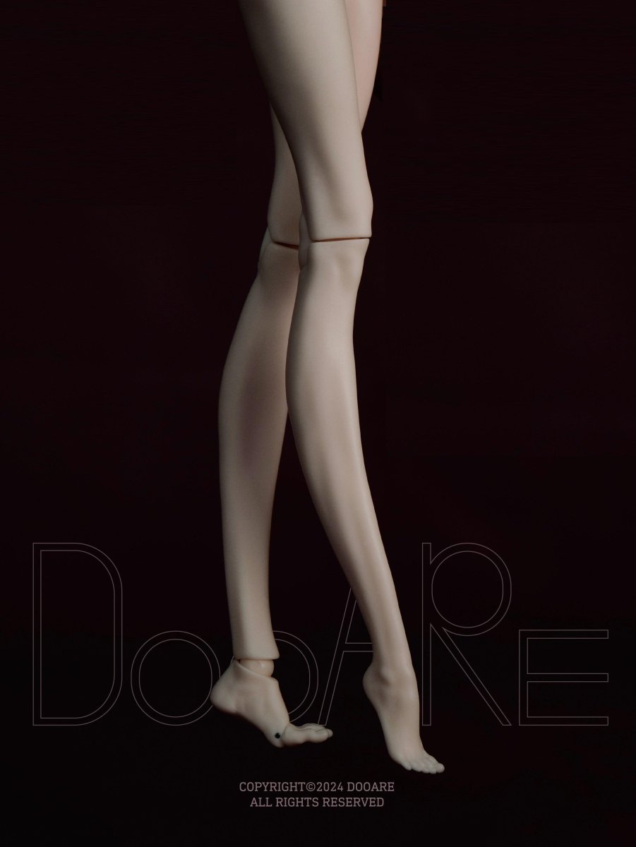 Dooare 1/6 FR Supermodel Calf With Feet Can Be Adapted To Second And Third Generation Bodies - DollSpherebjd