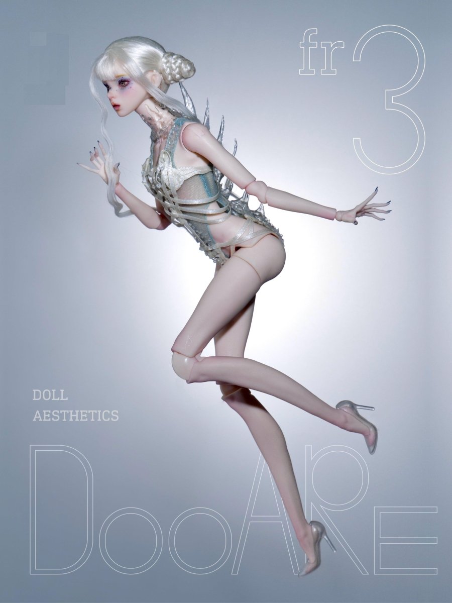 Dooare 1/6 FR Supermodel Calf With Feet Can Be Adapted To Second And Third Generation Bodies - DollSpherebjd