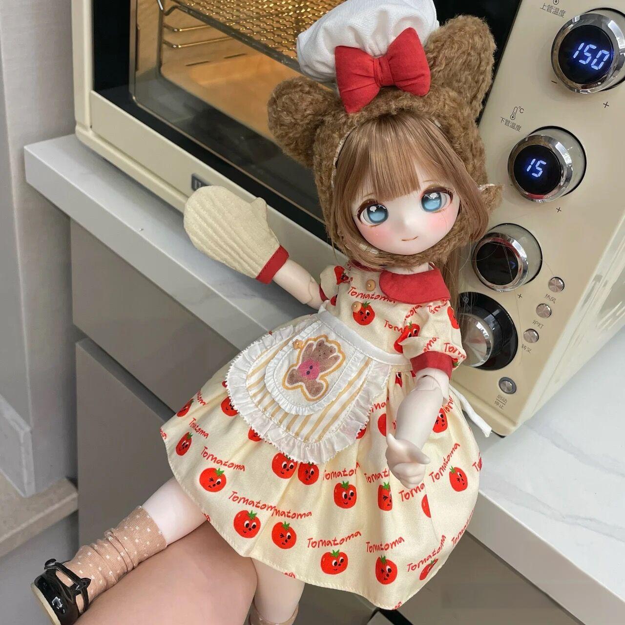 BeiBeiDoll 1/4 BJD clothing Tomato Chef