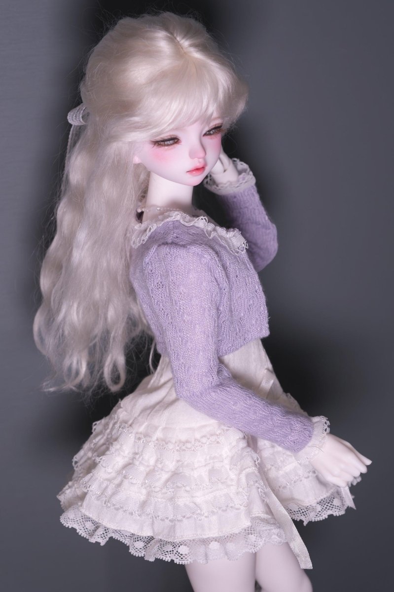 Night Moon Sea Spring Love Poems Series Daily Ballet Style BJD Clothing for 1/4 BJD Girl - DollSpherebjd