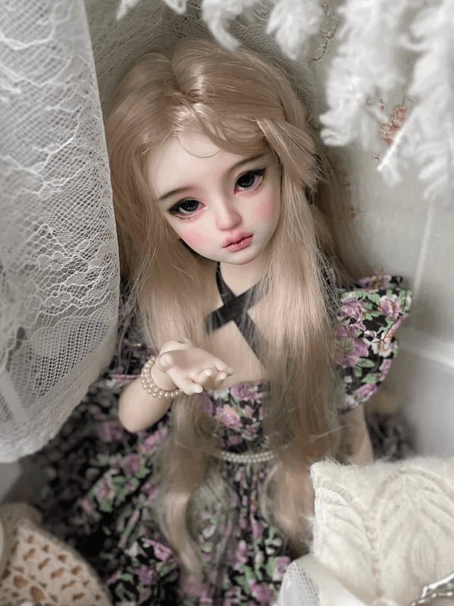 YoCat Crow Naked BJD Head for 1/4 Female - DollSpherebjd