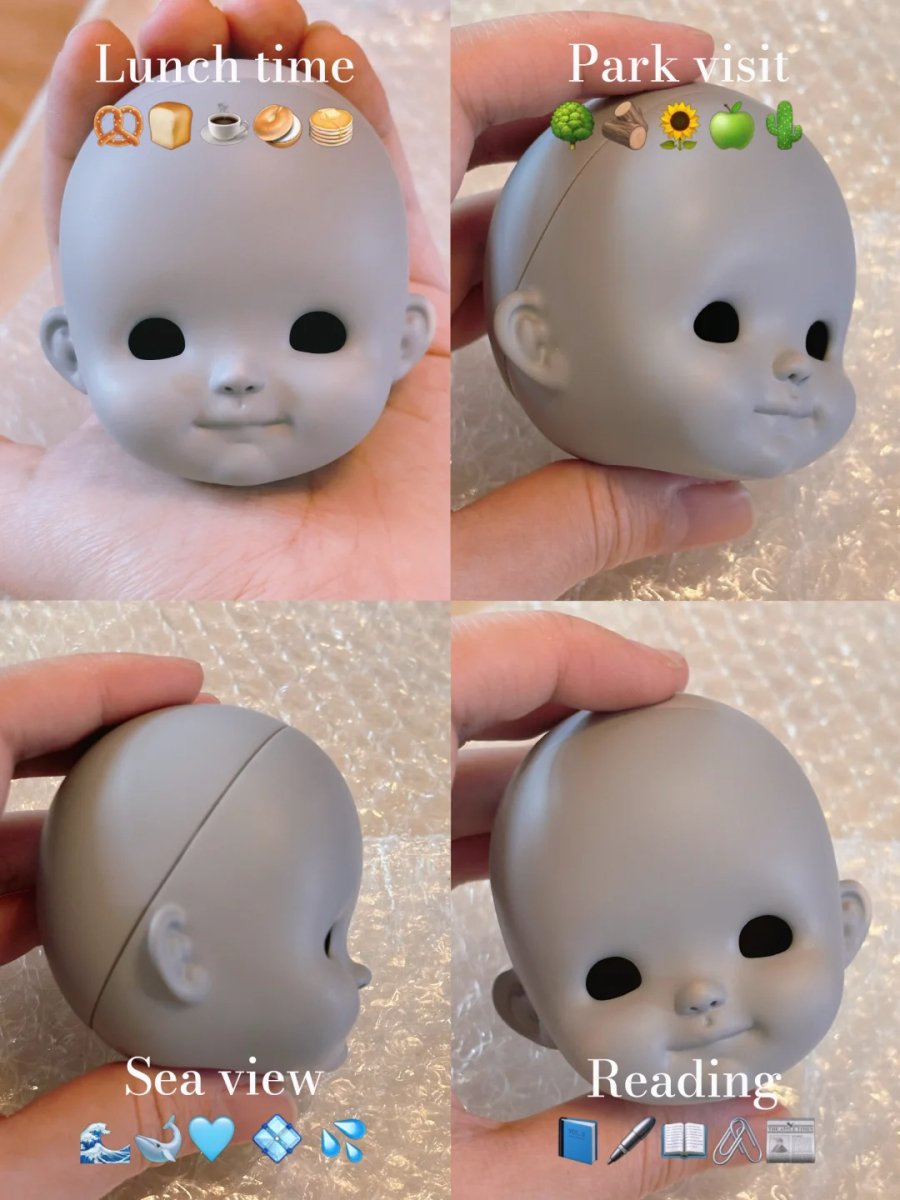 YuzuCat Yomi bid head for 1/6 bjd - DollSpherebjd